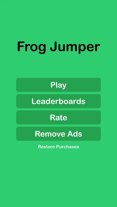 Frog Jumper Game Screenshots