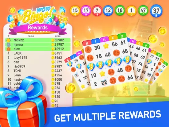 ภาพหน้าจอของ Bingo Wow: Lucky Bingo at Home iPad 