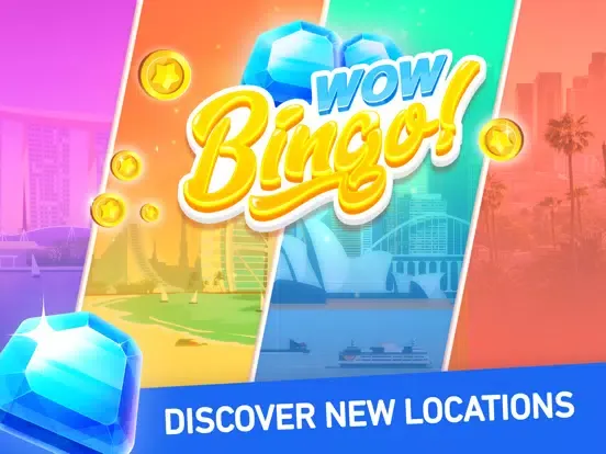 ภาพหน้าจอของ Bingo Wow: Lucky Bingo at Home iPad 