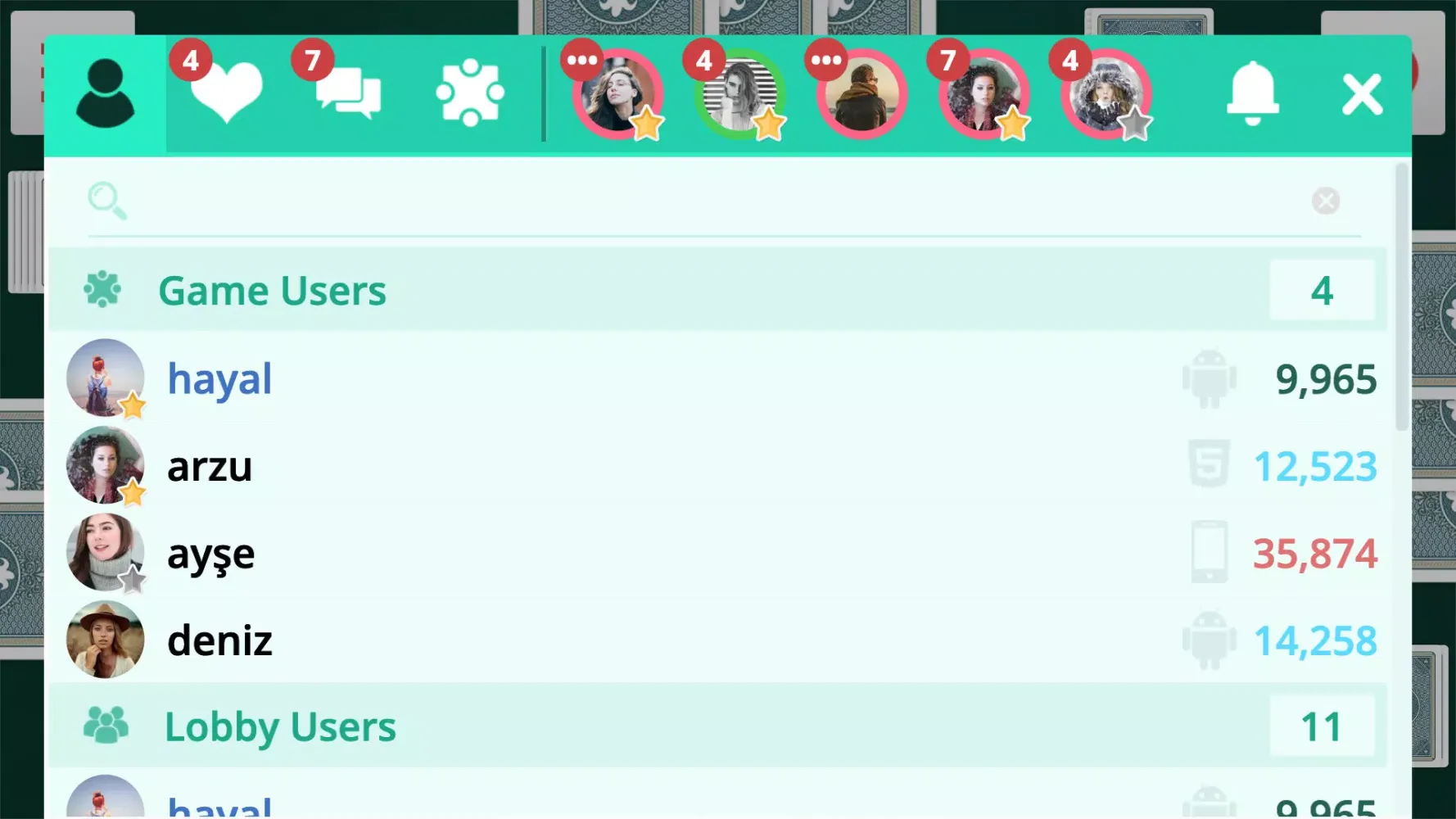 Pisti Online Screenshots