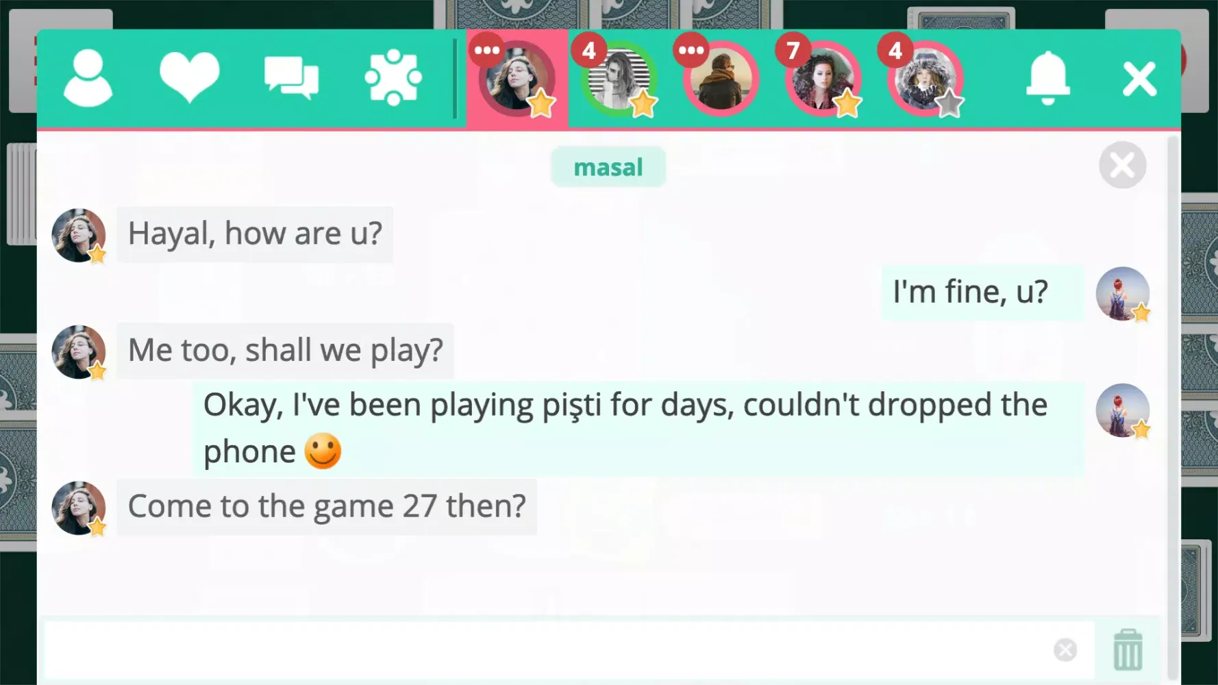 Pisti Online Screenshots