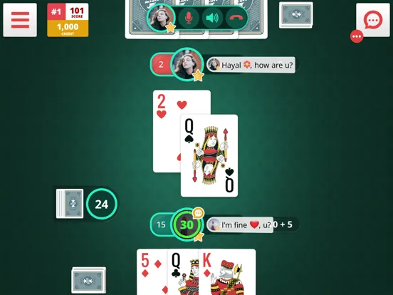 Pişti - Online iPad  Screenshots