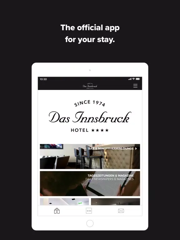 Hotel Das Innsbruck iPad  スクリーンショット