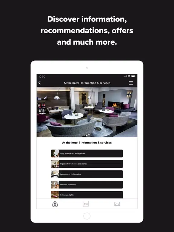 Hotel Das Innsbruck iPad  スクリーンショット