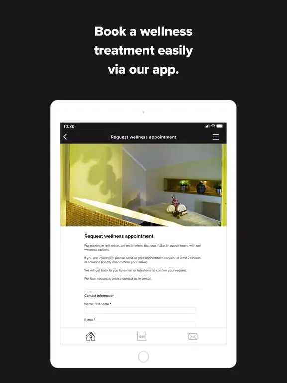 Hotel Das Innsbruck iPad  スクリーンショット