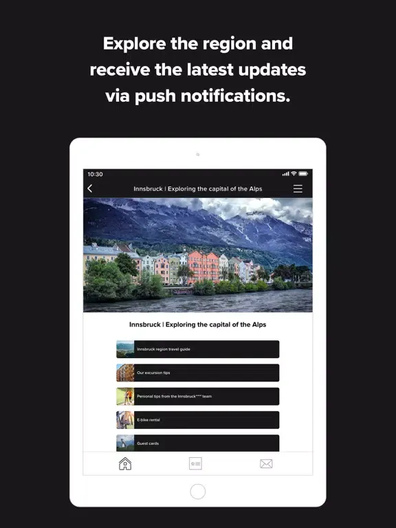 Hotel Das Innsbruck iPad  スクリーンショット