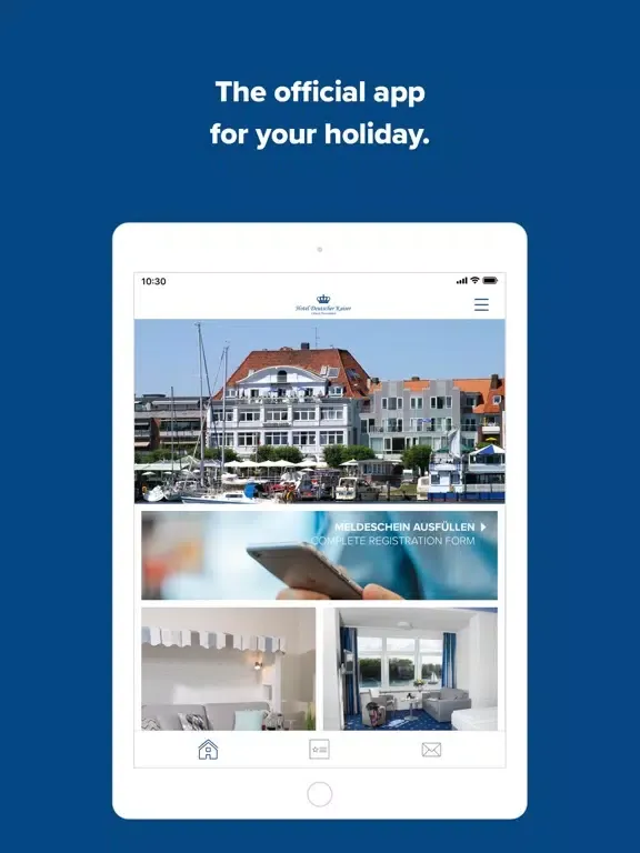Ảnh chụp màn hình của Hotel Deutscher Kaiser iPad 