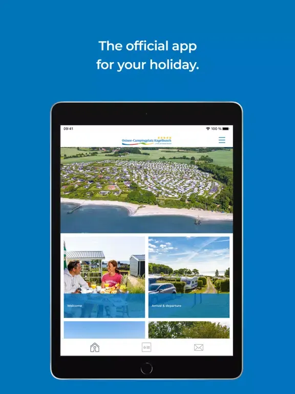 Ostsee-Campingplatz Kagelbusch iPad  Screenshots