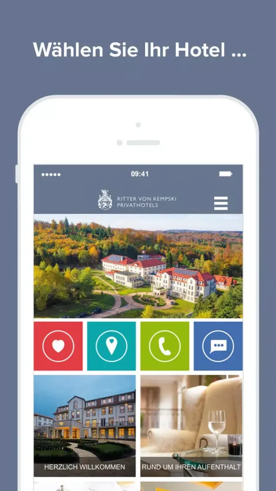 Ritter von Kempski Hotels应用截图