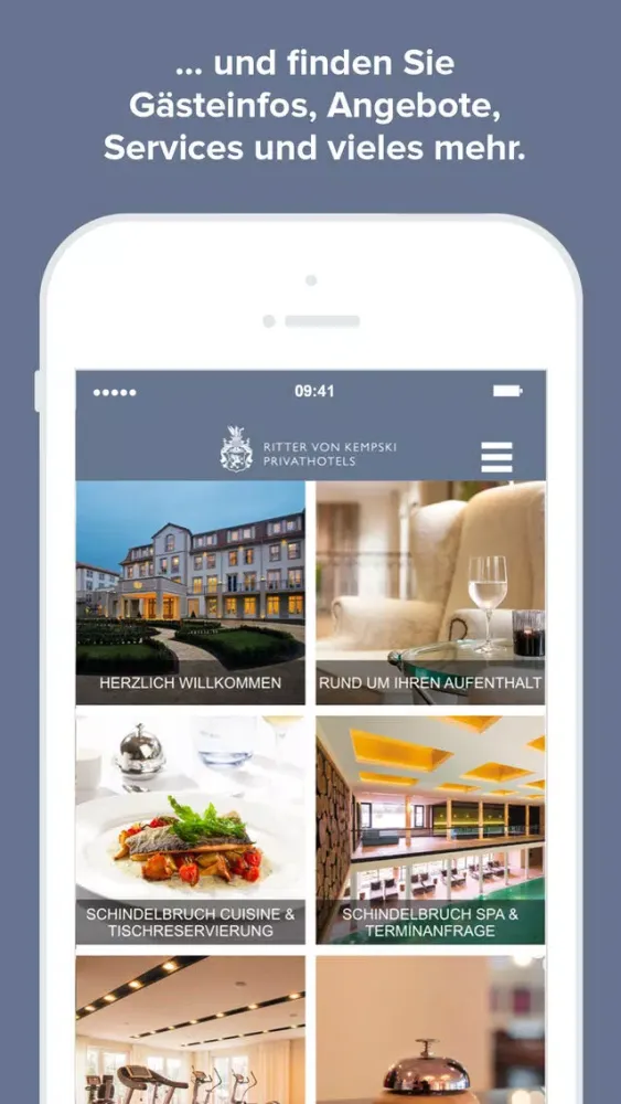 Ritter von Kempski Hotels应用截图