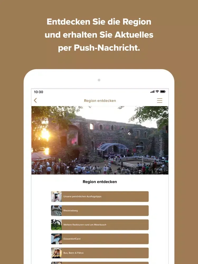 Скриншоты Vier Jahreszeiten Meerbusch iPad 