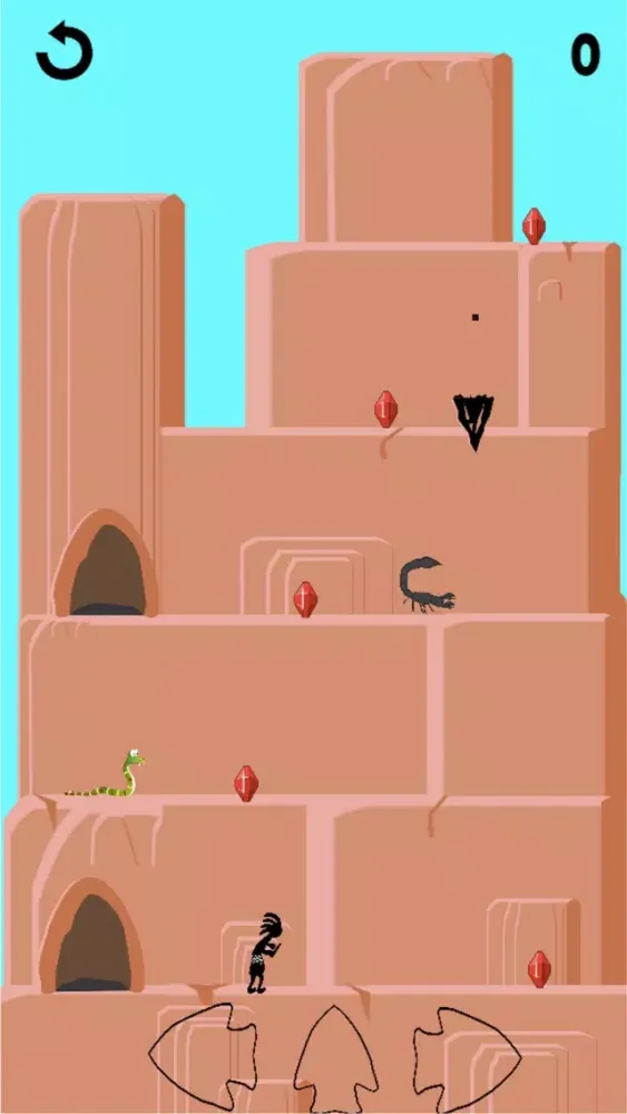Capturas de tela do Kokopelli