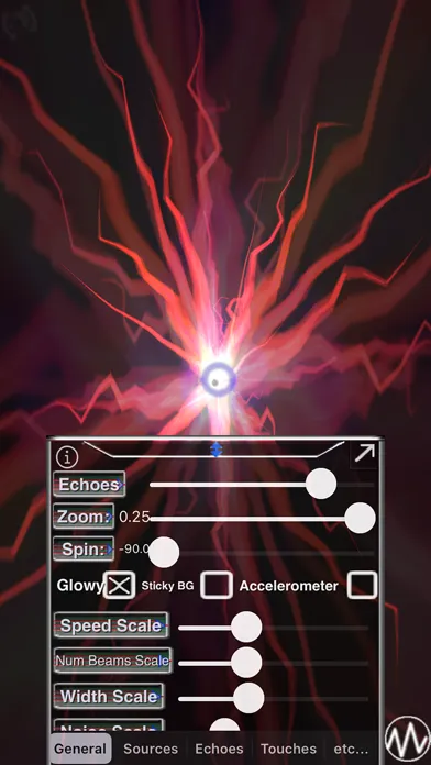 iBeams Music Visualizer Screenshots