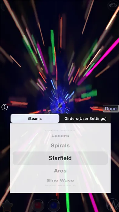 iBeams Music Visualizer Screenshots
