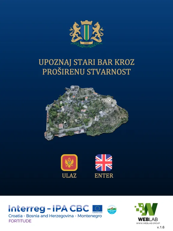 AR Stari Bar - Montenegro iPad 應用截圖