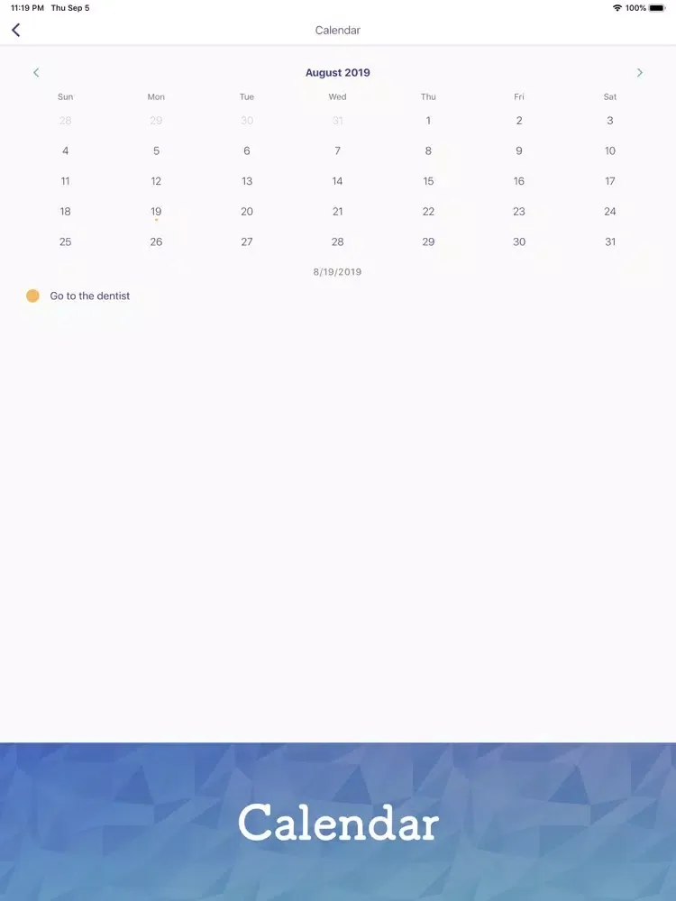 Ảnh chụp màn hình của Chekrica Lite - Check the ToDo iPad 