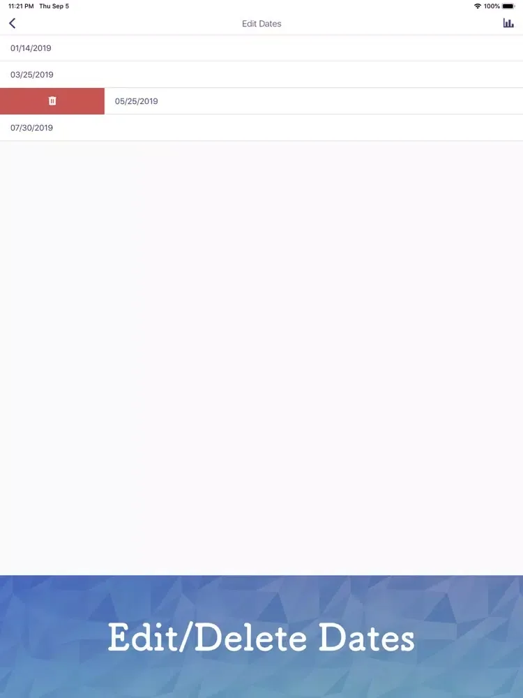Ảnh chụp màn hình của Chekrica Lite - Check the ToDo iPad 