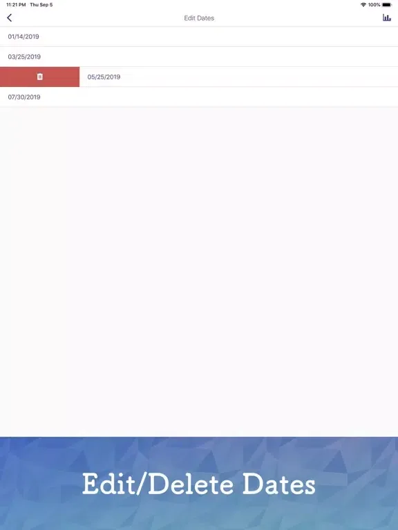 ภาพหน้าจอของ Chekrica - Check Past Date iPad