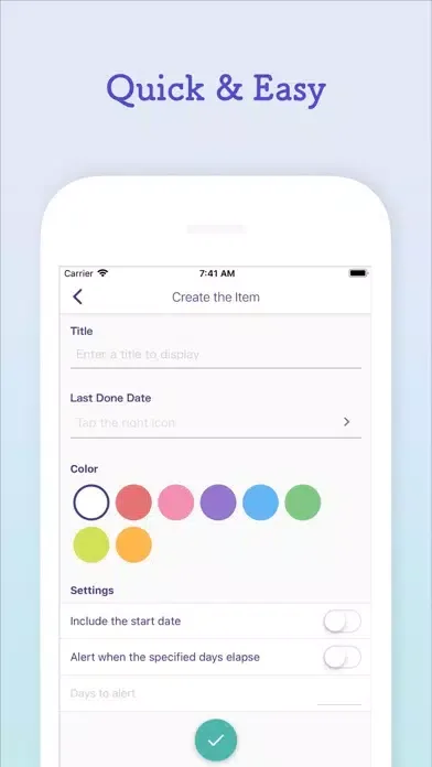 ภาพหน้าจอของ Chekrica - Check Past Date