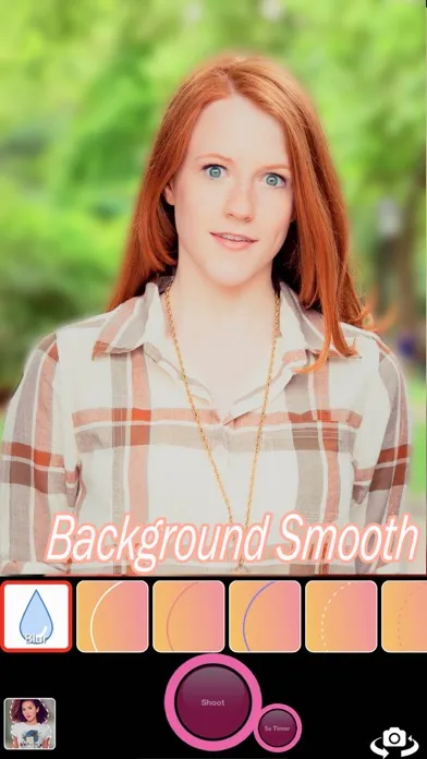 Depth Blur Selfie Camera Screenshots