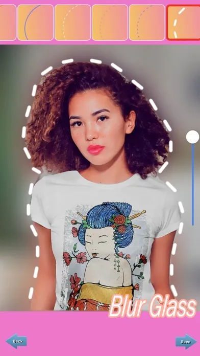 Depth Blur Selfie Camera Screenshots