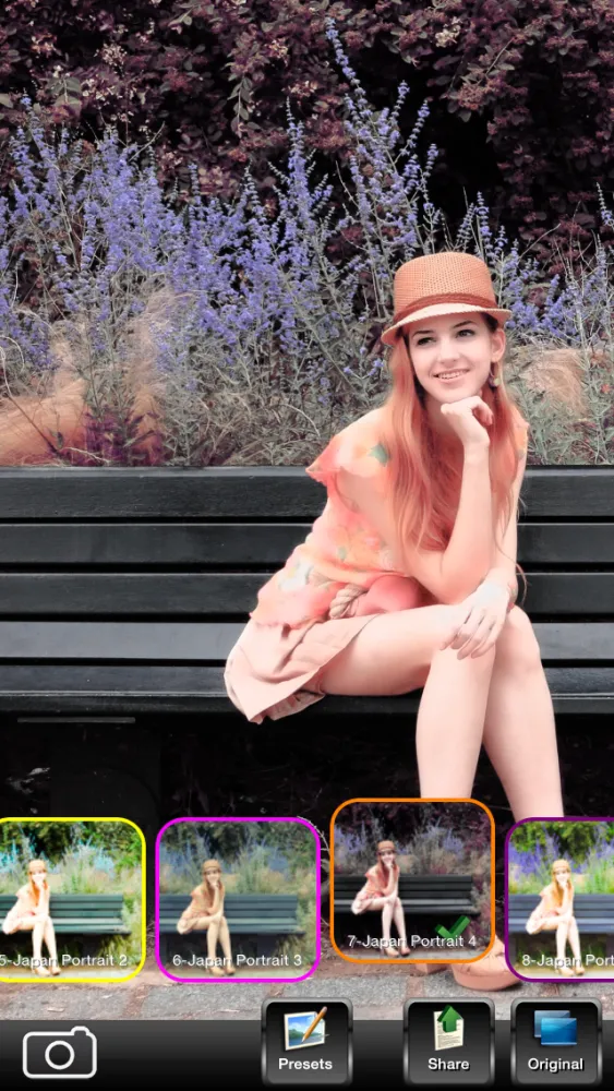 Скриншоты Portrait 101 in 1 Filters - enhance and retouch your photo
