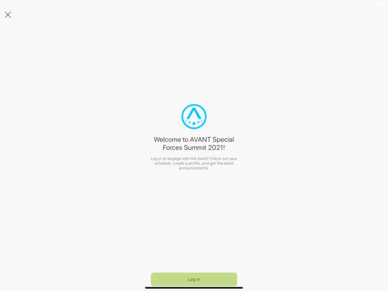 Скриншоты AVANT Events iPad 