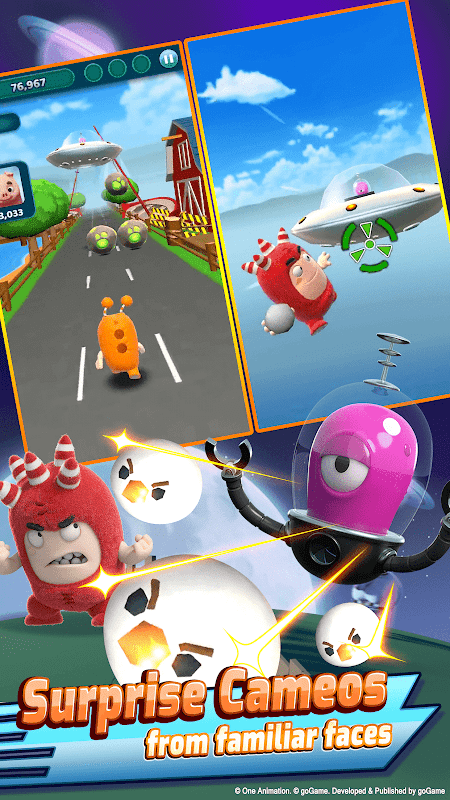 Oddbods Turbo Runcapturas de pantalla de la aplicación10