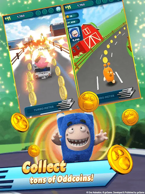 Скриншоты Oddbods Turbo Run