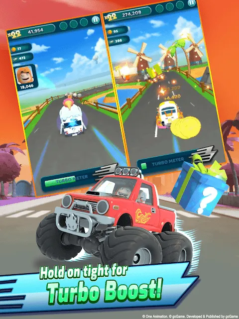 Скриншоты Oddbods Turbo Run