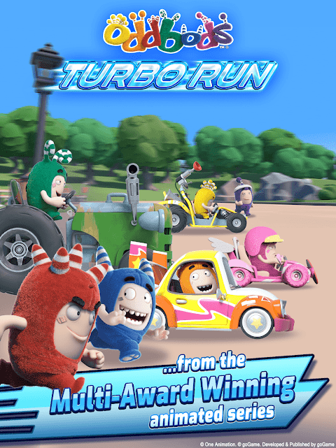 Oddbods Turbo Runcapturas de pantalla de la aplicación4
