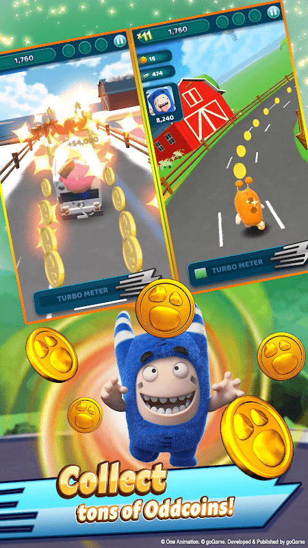 Oddbods Turbo Runcapturas de pantalla de la aplicación5