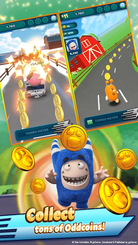 Скриншоты Oddbods Turbo Run