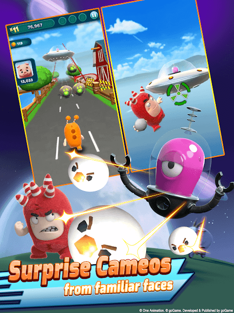 Oddbods Turbo Runcapturas de pantalla de la aplicación6