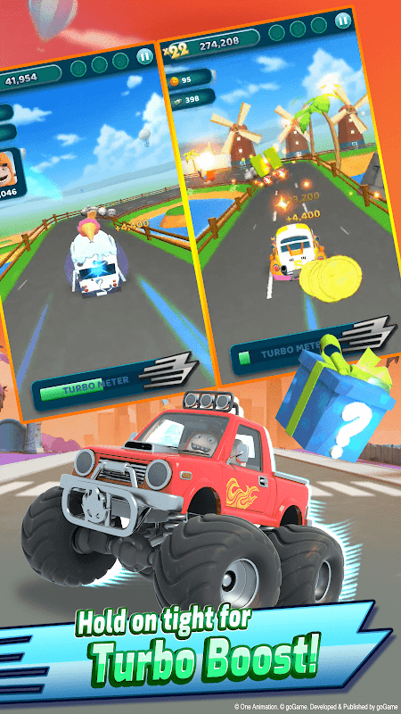 Oddbods Turbo Runcapturas de pantalla de la aplicación9