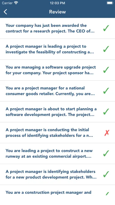 PMP Test Study - PMP Exam Prep Screenshots