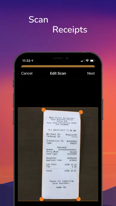 Captures d'écran de Tiny Scanner App • PDF Scanner
