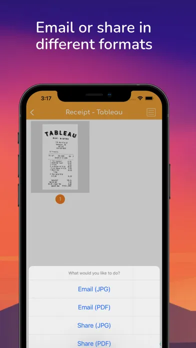 Captures d'écran de Tiny Scanner App • PDF Scanner