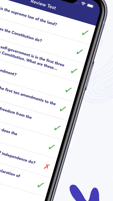 US Citizenship Test Study 2024 스크린샷
