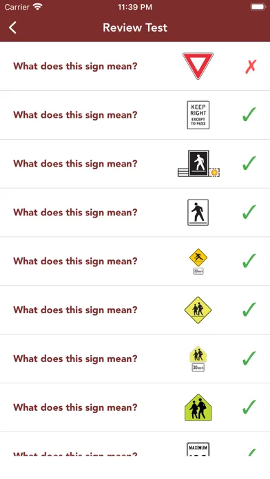 Alberta Driving Test Practice+ Screenshots