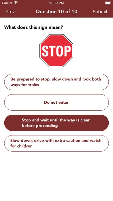 ICBC Practice Knowledge Test+ Screenshots