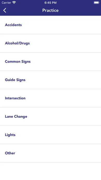 DMV Practice Test • Ohio Screenshots