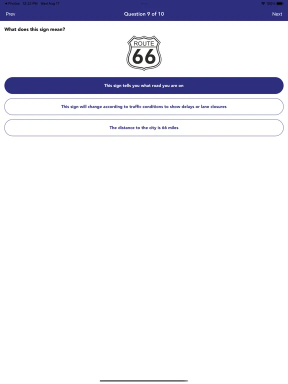 Screenshot di Rhode Island Driving Test 2024 iPad 