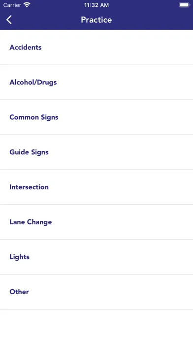 Capturas de tela do Washington DMV Test Prep 2025