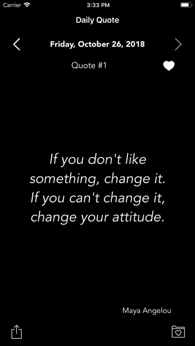 Daily Quotes - Think Positive應用截圖