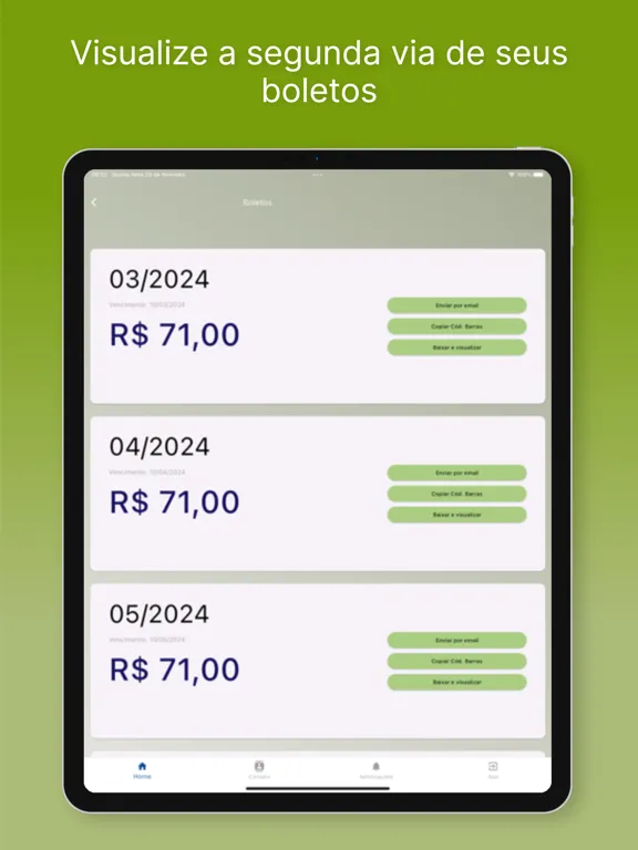 Zrzuty ekranu Bom Pastor Brasília de Minas iPad 