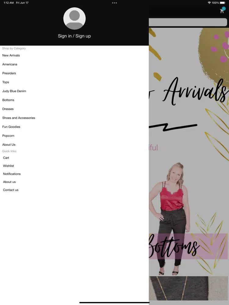 Good Vibes Tribe Boutique iPad  Ekran Görüntüleri