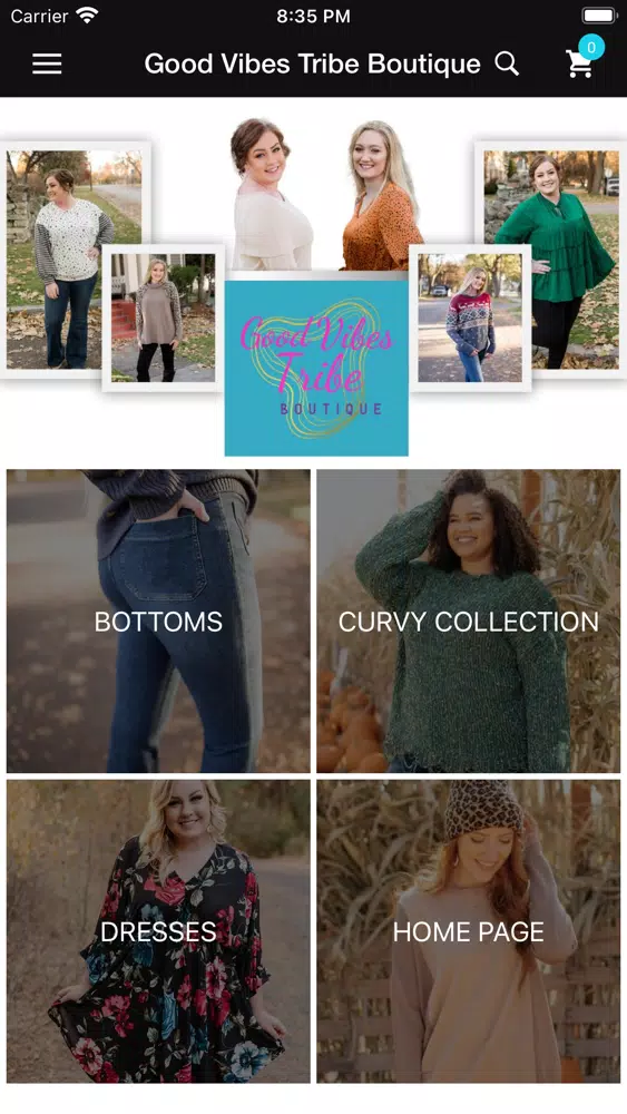 Good Vibes Tribe Boutique Ekran Görüntüleri