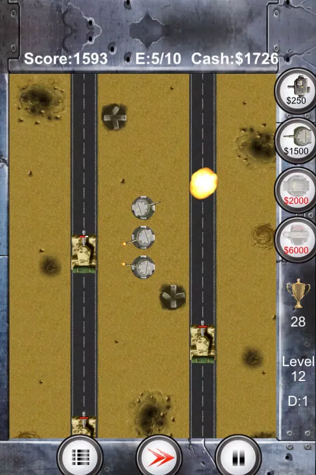 Tanks and Turrets Free Screenshots