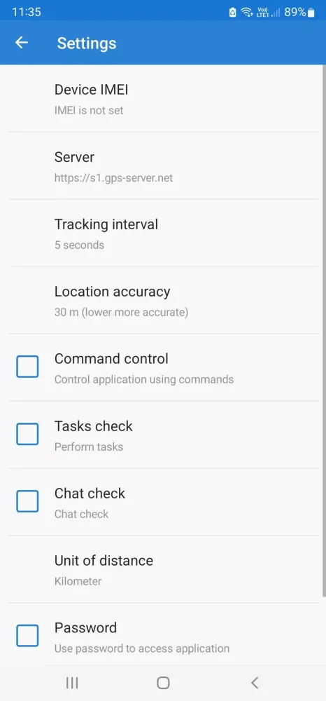 GPS Tracker স্ক্রিনশট